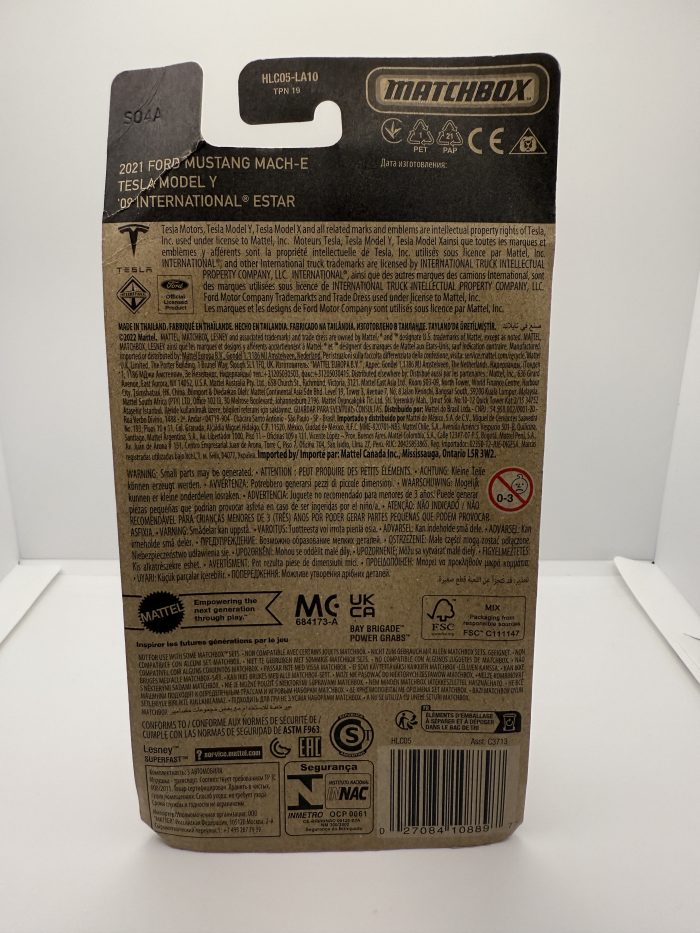 Matchbox 3Pack 2022 (Tesla Model Y Grey) - Image 2