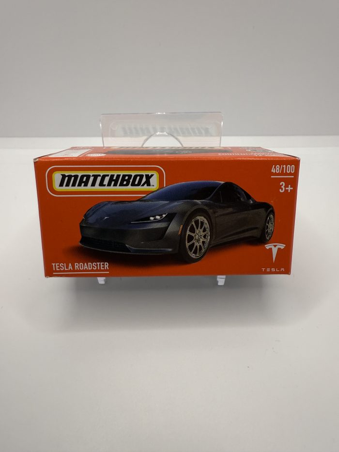 Matchbox Tesla Roadster Box 2023 Matte Grey 48/100