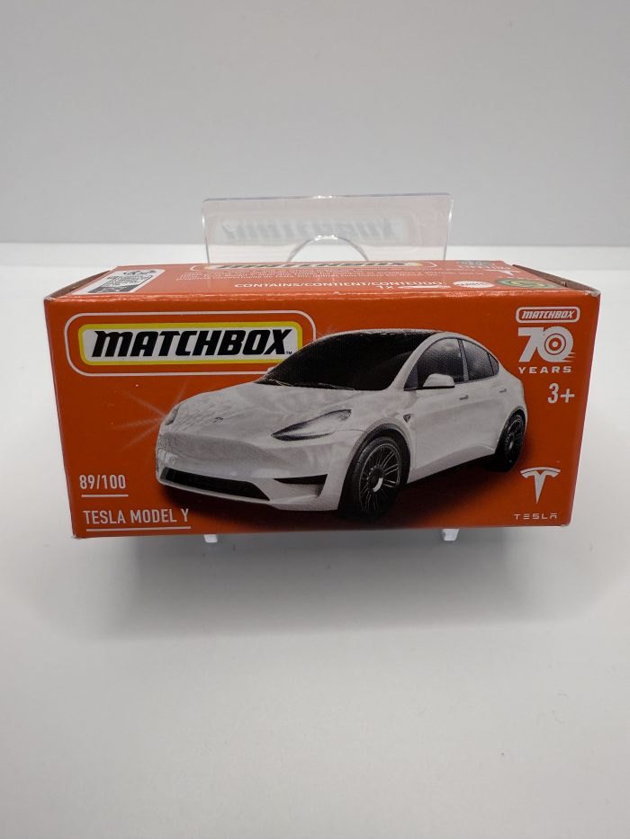 Matchbox Tesla Model Y Box 2022 White 89/100