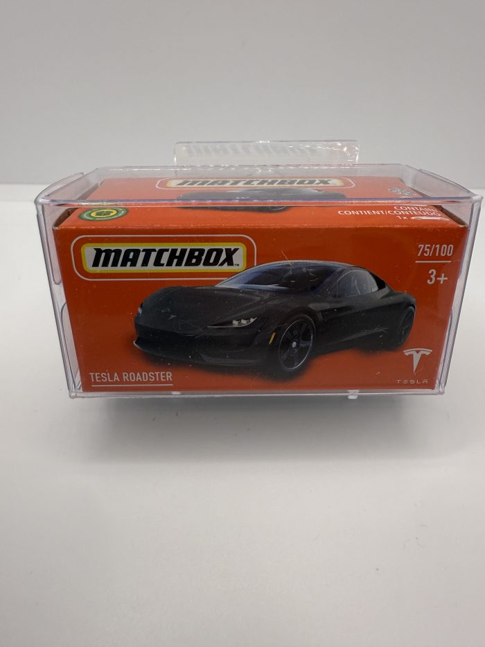 Matchbox Tesla Roadster Box 2022 Dark Grey 75/100