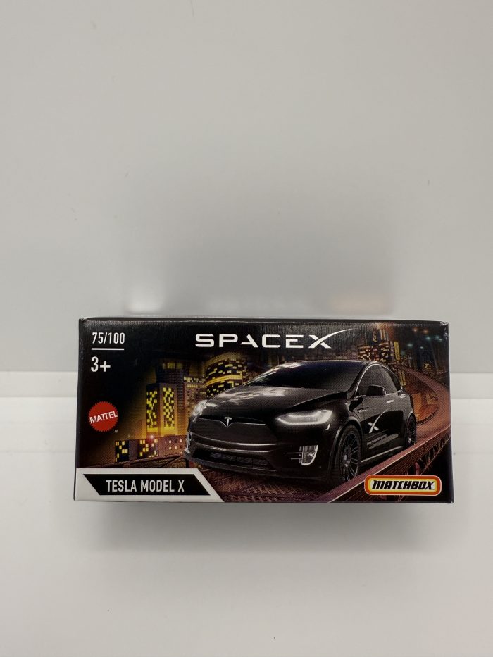 Matchbox Tesla Model X Box 2024 Black 75/100