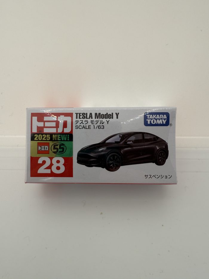 Takara Tomy Tesla Model Y Box 2025 Black